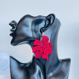 Lace earrings, Lightweight earrings, wedding earrings